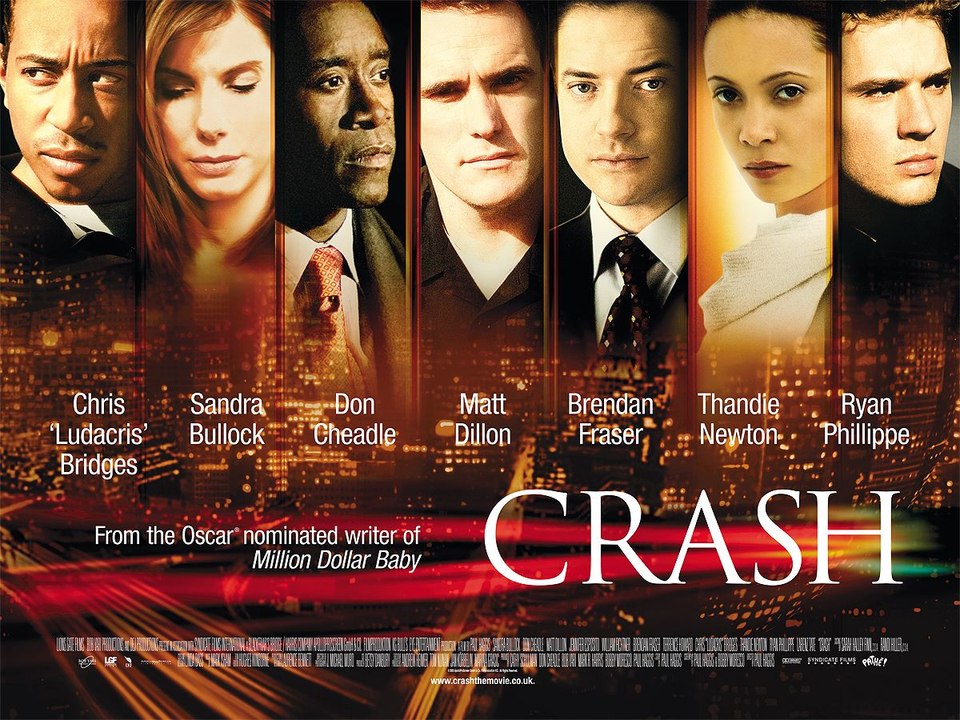 Crash Movie (2004) Sandra Bullock, Don Cheadle,...