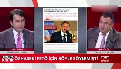 Cem Küçük'ten Mehmet Özhaseki'ye FETÖ suçlaması