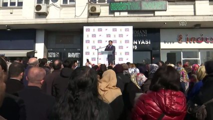 İBB Başkanı ve AK Parti Büyükçekmece Belediye Başkan Adayı Uysal - İSTANBUL