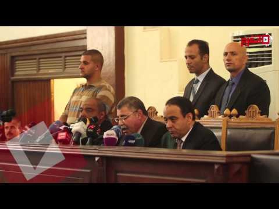 لحظة النطق بالحكم في قضية خلية الماريوت