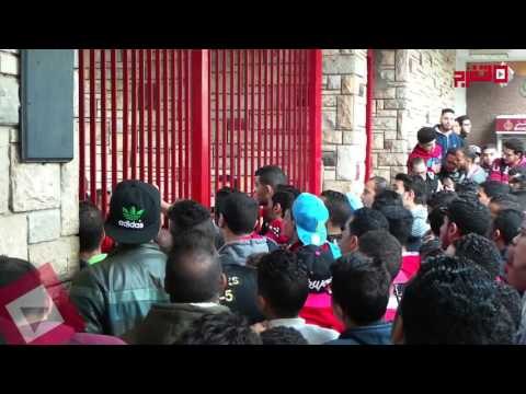اتفرج| الألتراس يساند الأهلي قبل ودية بورتو على ملعب التتش