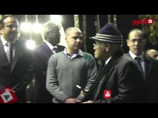 اتفرج| حمدين وخالد علي و«الهلباوي» وكبار الإعلاميين في عزاء «هيكل»