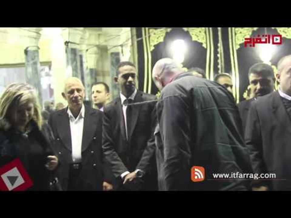 اتفرج| الزعيم والعالمي ويسرا ولميس الحديدي في عزاء «الأستاذ»