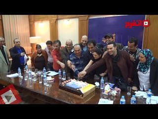 اتفرج |منة فضالي ورياض الخولي في احتفالية دار الهلال بـ «سلسال الدم»