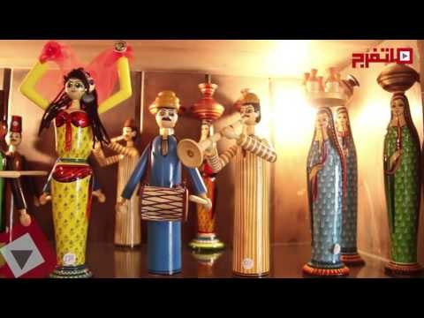 اتفرج| روعة وجمال المشغولات اليدوية في معرض الفسطاط