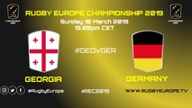 GEORGIA / GERMANY - RUGBY EUROPE CHAMPIONSHIP 2019