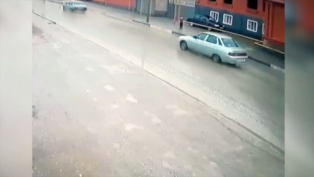 Milagro en la carretera: niño salva la vida por un volantazo certero