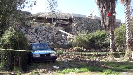 Çınarcık’ta korkutan heyelan