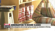 Kindergartens cancel nationwide postponement of spring semester