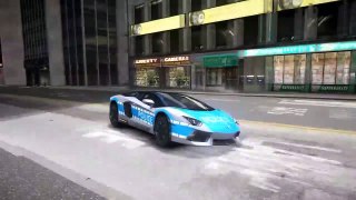 GTA IV 2012 Lamborghini Aventador LP700-4 POLICE