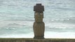 Erosão ameaça estátuas da Ilha da Páscoa