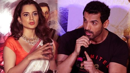 John Abraham angry reaction on Kangana Ranaut’s Statement on Ranbir Kapoor; Watch Video | FilmiBeat