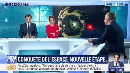 La capsule Dragon s’est amarrée à la station orbitale internationale ISS
