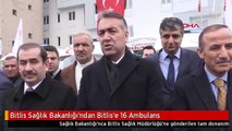 Bitlis Sağlık Bakanlığı'ndan Bitlis'e 16 Ambulans