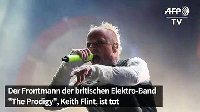 Prodigy-Frontmann Keith Flint gestorben