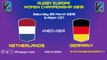 NETHERLANDS / GERMANY - RUGBY EUROPE WOMEN CHAMPIONSHIP 2019