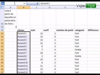 Nommer une cellule ou une plage de cellule Excel