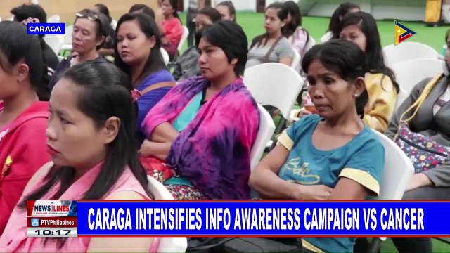 Caraga intensifies info awareness campaign vs cancer