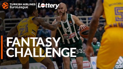 Turkish Airlines EuroLeague Regular Season Round 25: Fantasy Challenge