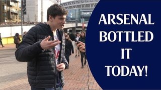 Tottenham 1 Arsenal 1 | Arsenal Bottled It Today! | Fan Cam