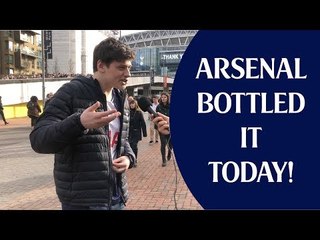 Tottenham 1 Arsenal 1 | Arsenal Bottled It Today! | Fan Cam