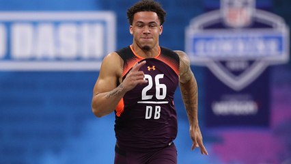Byron Murphy runs an official 4.55 40-yard dash at 2019 combine