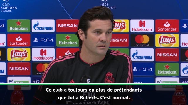 8es - Solari : Le Real a toujours eu plus de prétendants que Julia Roberts