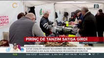 Pirinç de tanzim satışa girdi