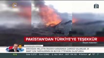 Pakistan'dan Türkiye'ye teşekkür