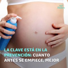 Trucos para prevenir estrías embarazo