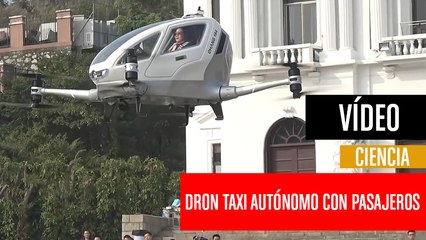 CH] Drones taxis voladores autónomos con pasajeros - Vídeo Dailymotion