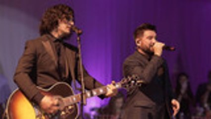 Dan + Shay Crash Disney Wedding to Surprise Bride and Groom With Performance | Billboard News