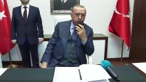 Cumhurbaşkanı Erdoğan'dan Mavi Vatan 2019 tatbikatına katılan personele başarı dileği