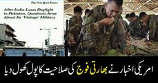 US-based newspaper exposes military capability of Indian army