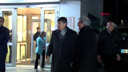 Spor Antalya Belediye Başkanı Türel ve Denizli'nin Kızı Lal, Mustafa Denizli İçin Hastanede