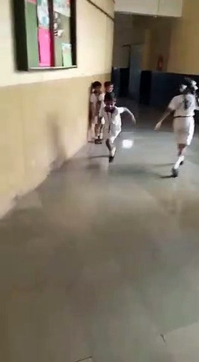 Children play Danger game ??