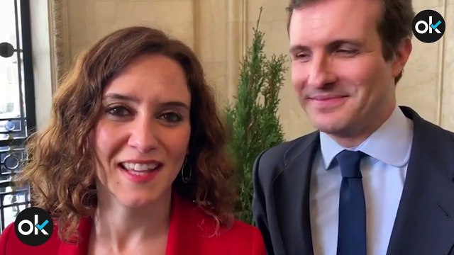 El videoblog de Isabel Díaz Ayuso en Okdiario con Pablo Casado