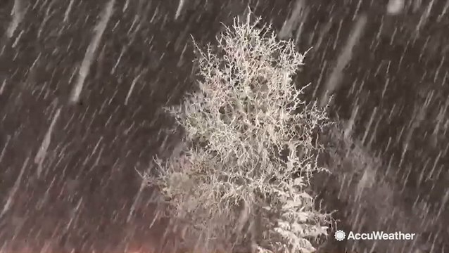 Heavy snowfall dumped into Colorado foothills