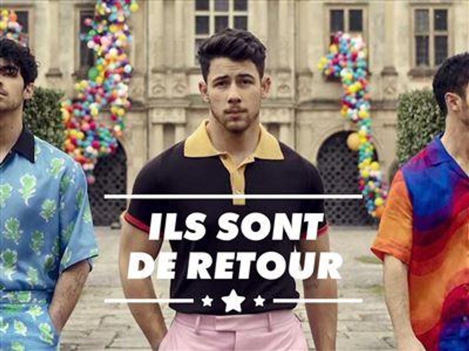 Les frères Jonas de retour avec leur première chanson en 6 ans