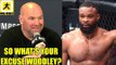 MMA Community reacts to Tyron Woodley getting completely dominated by Kamaru Usman,Dana White