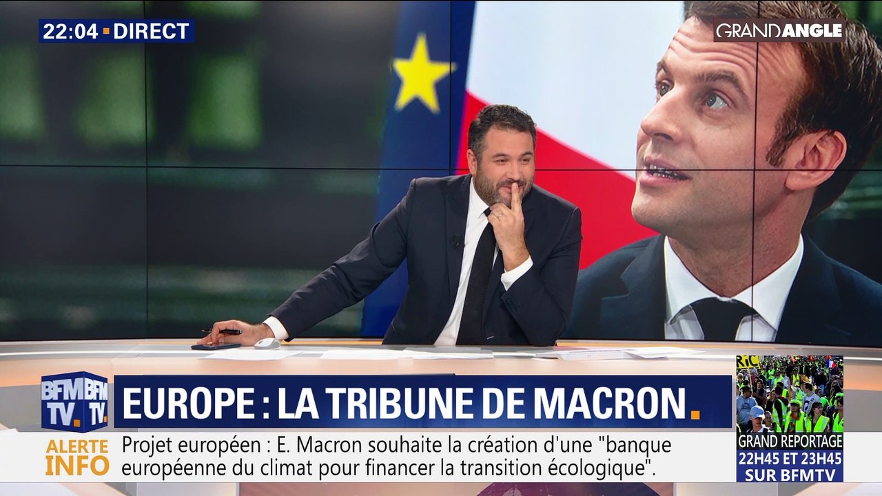 Europe : la tribune d’Emmanuel Macron