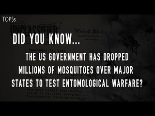 Mind Control, Brainwashing & Entomological Warfare... 5 Most Insane US Government Operations...