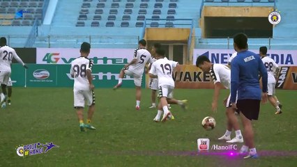 Moses, Mc Donald vắng mặt, Tiến Dũng tiếp tục tập riêng ở buổi tập mới nhất của Hà Nội | HANOI FC