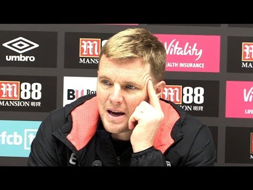 Bournemouth 0-1 Manchester City - Eddie Howe Full Post Match Press Conference - Premier League
