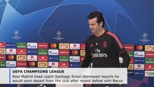 Madrid coach makes light of rumors about his possible departure