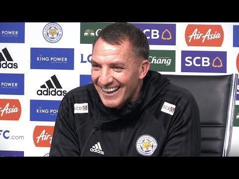 Brendan Rodgers First Full Press Conference As He's Unveiled As Leicester Manager