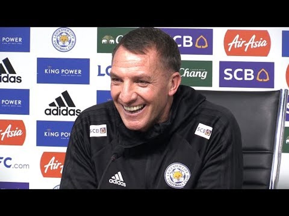 Brendan Rodgers First Full Press Conference As He's Unveiled As Leicester Manager