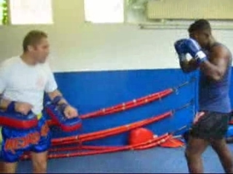 K1- Remy Bonjasky training