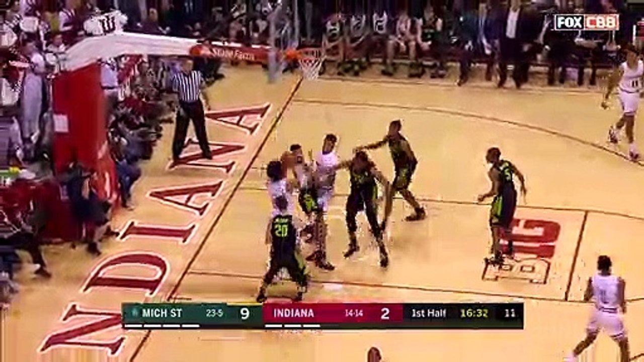 Justin Smith scores career-high in Indiana's upset vs. Michigan State