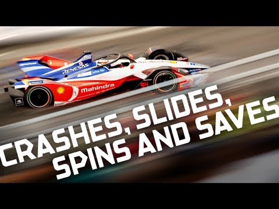 Best Crashes, Spins, Slides and Saves! | 2018 SAUDIA Ad Diriyah E-Prix